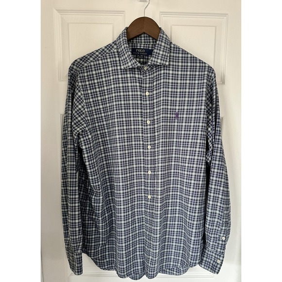 Polo Ralph Lauren Other - Polo Ralph Lauren‎ Men's Classic Fit Plaid Long Sleeve Button Down Shirt L